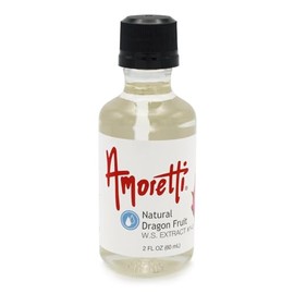 Amoretti - Natural Dragon Fruit Extract Water Soluble 2 oz - Highly Concentrated & Perfect For Pastry, Savory, Brewing, and more, Preservative Free, Vegan, Kosher Pareve, Keto Friendly