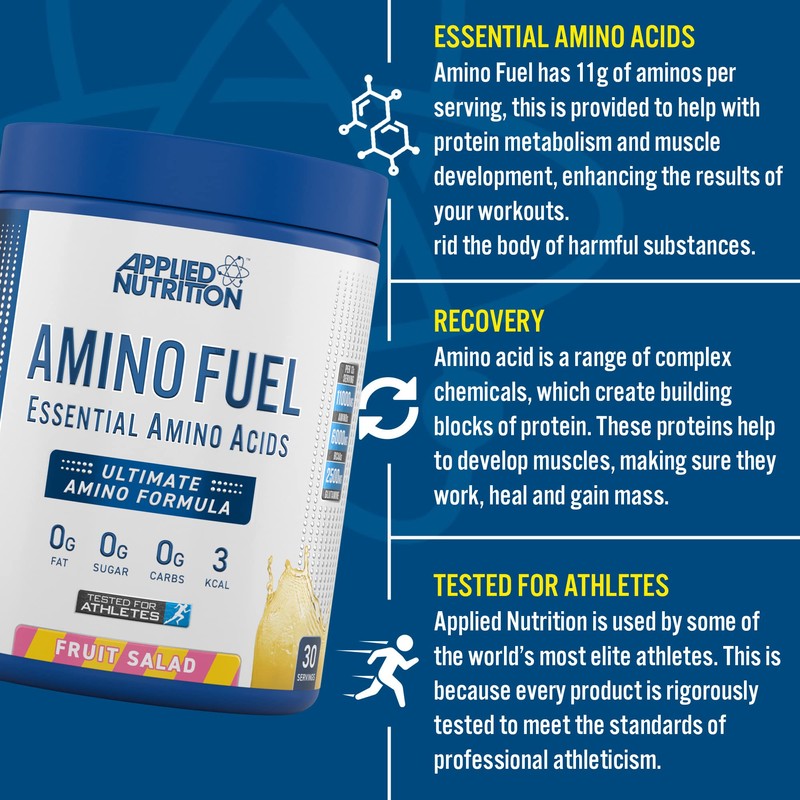 Applied Nutrition Essential Amino Acid (EAA) Powder Supplement Maximize Muscle