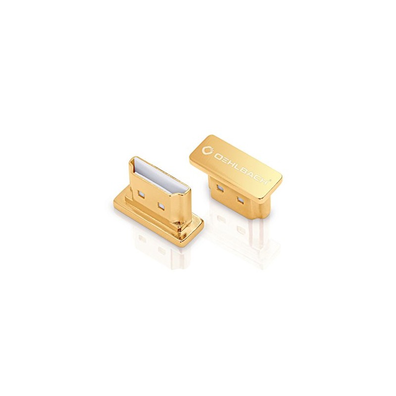 Oehlbach XXL HS Caps HDMI Protective Caps Gold