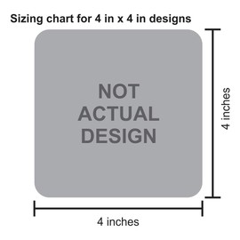 StickerTalk Please Turn Off Windshield Wipers Vinyl Sticker, 4 inches by 4 inches