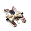 Anshili Pack of 2 Children's Braces with Bow Tie, 3