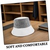 Baluue 2PCS Traditional Russian Sauna Felt Caps for Men and