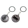 Borussia Mönchengladbach Bottle Cap Keyring, gray