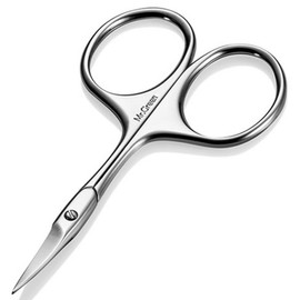 Mr. Green Stainless Steel Eyebrow Scissors MR2001, 1 Piece / 미스터그린 스텐 눈썹 정리가위 MR2001, 1개