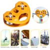 Ropeway Double Shaft Double Pulley Outdoor High Altitude Traverse Carriage