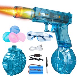 Automatic Electric Water Guns for Kids Adults, Transparent Automatic Squirt Guns, Up to 29FT Longer Range Summer Pool Beach Party Toys Outdoor Toys