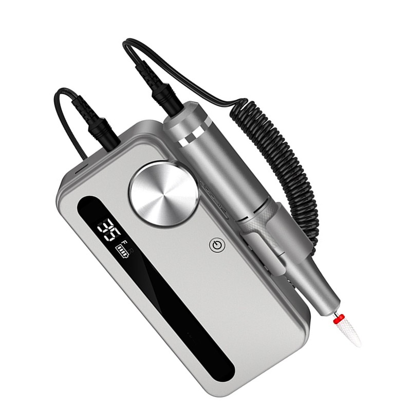2 In 1 Electric Nail Grinder Portable Rechargeable Professional Wireless