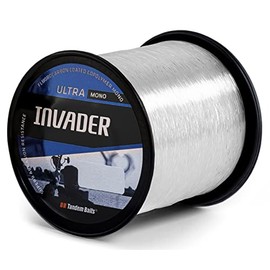 Tandem Baits Invader Ultra Mono Fishing Line for Fishing Rod, Fishing Accessories for Carp Rod, Nylon Line for Large Fishing, Carp Accessories for Professionals & Hobby Anglers, 12 m, 39 mm, White