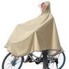 [Vulpns] Raincoat, Women's, Men's, Rain Poncho, Bicycle, Lightweight, Double Brim,
