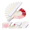 FOMIYES 1set Nail Practice Tips Display Board Lightweight and for
