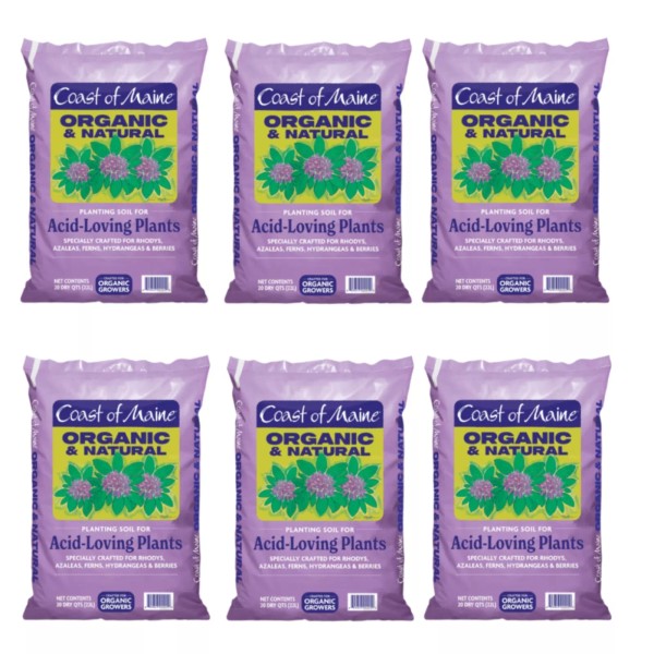 Coast of Maine Organic Potting Soil for Acid Loving Plants,