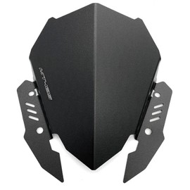 Motorcycle Windscreen for Y&amaha MT125 MT-125 MT15 MT-15 2019-2023 2022 2021 Windscreen Accessories Windscreen Wind Deflector (Black)