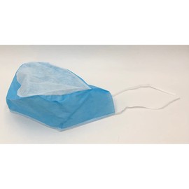 Dispo Cap (Back Knot) SC-D1 Blue, 100 Pieces, 100 Sheets / 6-991-01