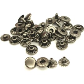 Craft Spring Hook 10mm Ibushi (Black Nickel), 10 Pairs (1041-04)