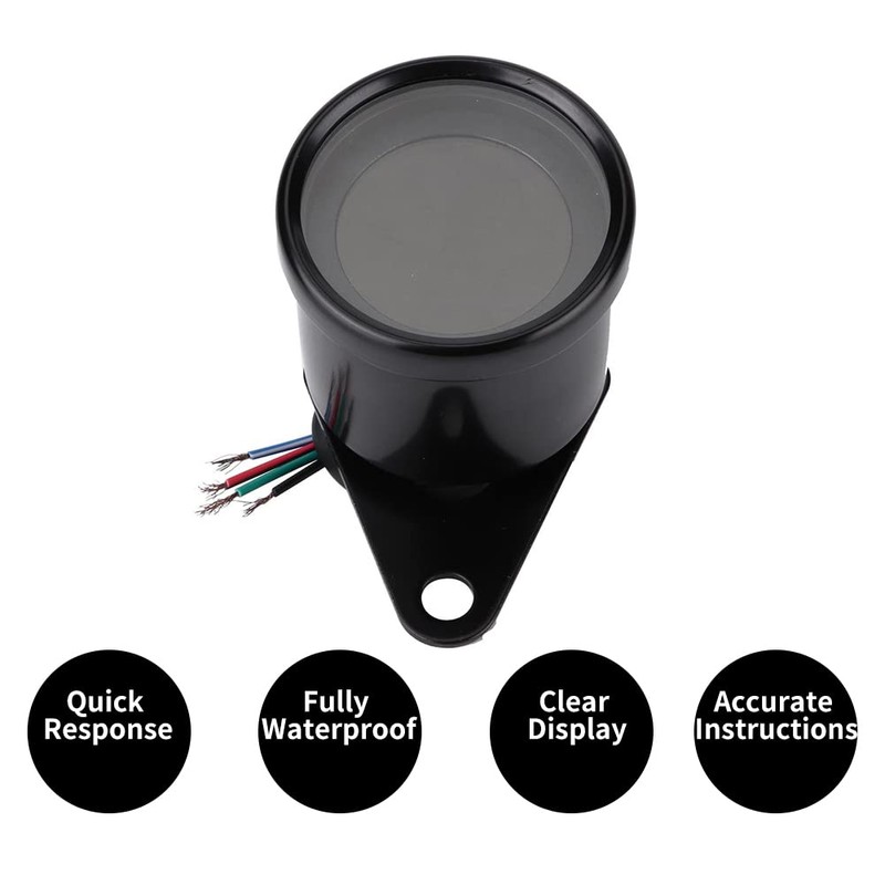 Motorcycle Odometer Digital Speedometer 66mm Universal Speedometer