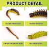 SURALIN Fishing Lure, Rubber Fish, Black Loach Professional Bait, Pike