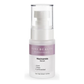 Yiyi Beauty sérum niacinamida 30 ml, minimiza poros e hidrata día/noche