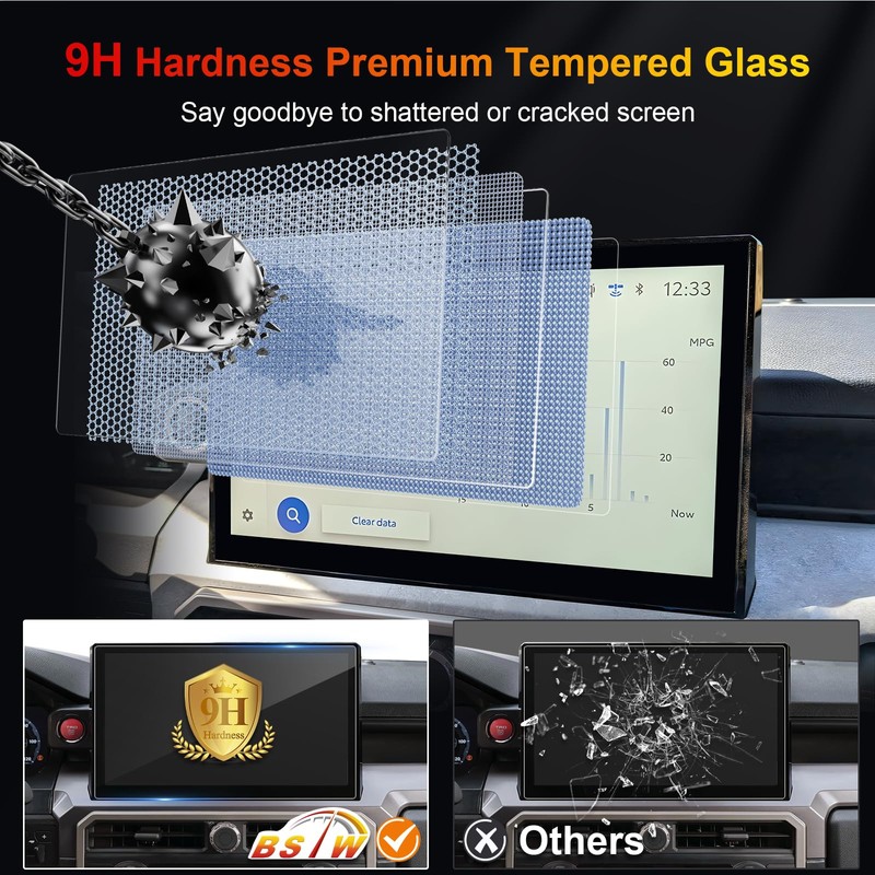 BSTW for 2025 Toyota 4Runner Screen Protector for 2025 4Runner