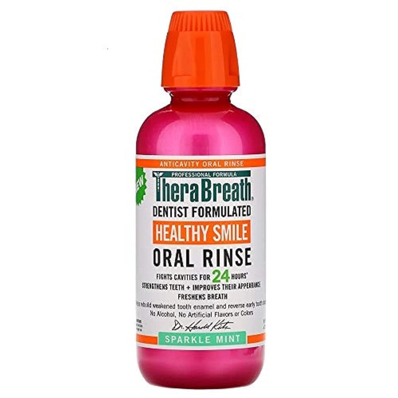Therabreath, Healthy Smile Rinse, 16 Ounce