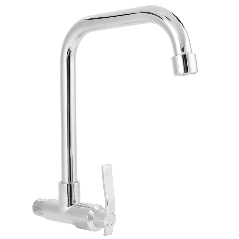 Household G1/2in Kitchen Water Faucet Single Cold Wall Mounted Faucet