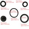 Rubber Sealing Ring,10pcs/ Set Useful Durable Rubber Sealing Ring Essential