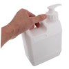 Outanaya Plastic Shampoo Refill Bottle Travel Toiletries Dispenser Versatile Shower