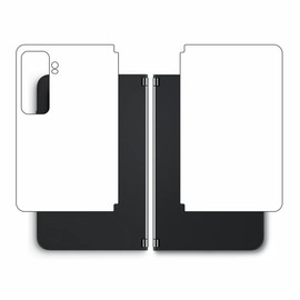 ClearView Surface Duo 2 Back Film for Smartphones, Uses SPACECOOL Film (Smartphone Heatstroke Prevention ※For Outdoor Use), Solid Color, White