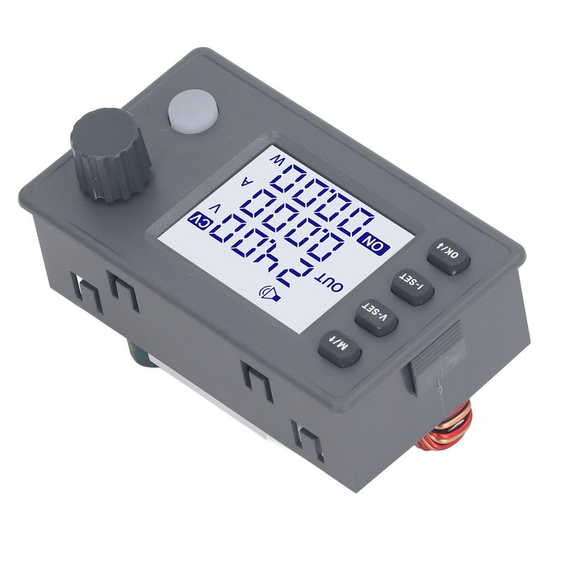 DC6‑36V to DC0.5‑36V 40W Buck Boost Converter 1.8in LCD Display