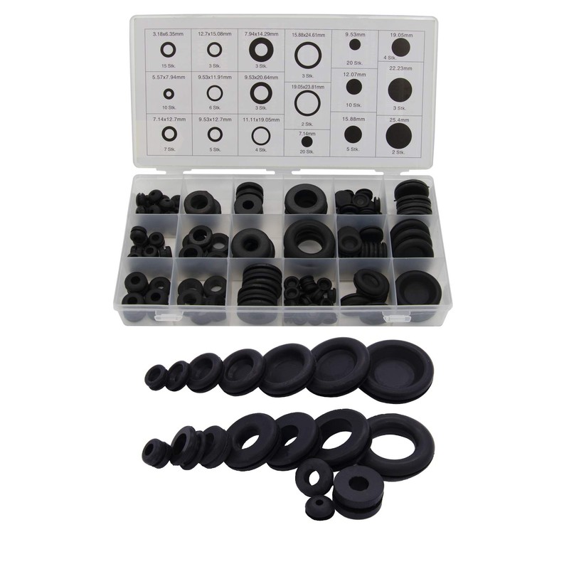 Rubber Grommets in 18 Sizes Rubber Plugs Body Plugs Blanking