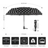 Agaric Cute Polka Dots Umbrella Compact Travel Umbrella - 10