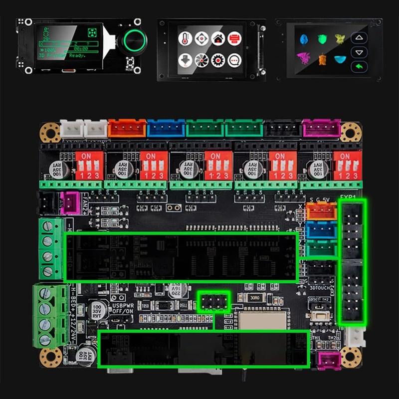 Byttlerom Mks Tinybee Controller Card Motherboard 32Bit 3D Printer Control