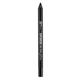 IT Cosmetics Superhero No-Tug Gel Eyeliner, Super Black - Intense Ultra-Black - Waterproof, Blendable Formula - Sharpenable Pencil - 0.042 oz