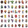 200PCS Cool Character Stickers for Water Bottles Skateboard Luggage Laptop