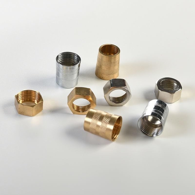 RecDec 2 Set Shower Hose Nut and Screw Replacement Universal