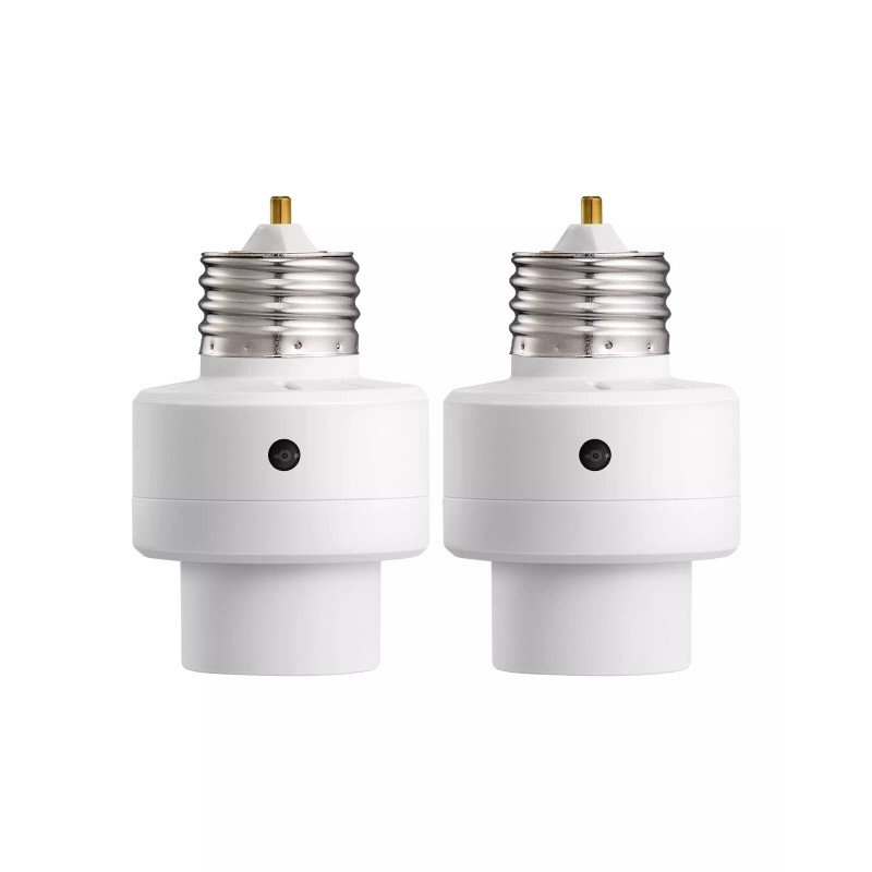 DEWENWILS 2 Pack Dusk to Dawn Light Bulb Sockets with