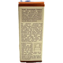 KIEHL'S Powerful Strength Line Reducing Vitamin C Eye Serum .5 oz, NEW, 2024 Exp