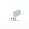 STATUS Multi USB Plug Adapter White | 2 Port USB