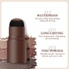 Eyebrow Stamp Stencil Kit, Waterproof Eye Brow Stamp Powder and