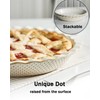 getstar Ceramic Pie Pan, 9 inch Pie Dish for Baking,