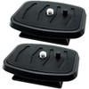 IOUALEY 2 Pack 43mm Tripod Quick Release Plate Camera Mounting