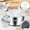 5.3 Qt Stainless Steel Salad Spinner, BOMANSI BOMS Large Salad