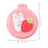 Little Pig Travel Hair Brush Pocket Comb with Mini Mirror