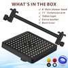 Nuodan High Pressure Rain Shower Head with 11'' Extension Arm