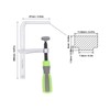 Dovetail Clamp Alloy Steel Anti Slip Strong Bearing Bend Resistant