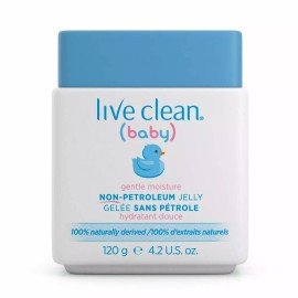 Live Clean Baby Gentle Moisture Non Petroleum Jelly 4.2 oz / 120 g