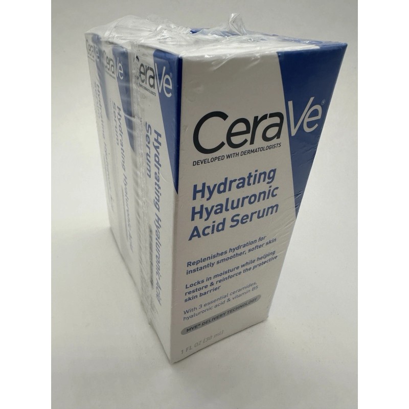 Cerave 3 Cerave Hyaluronic Acid Serum for Face with Vitamin