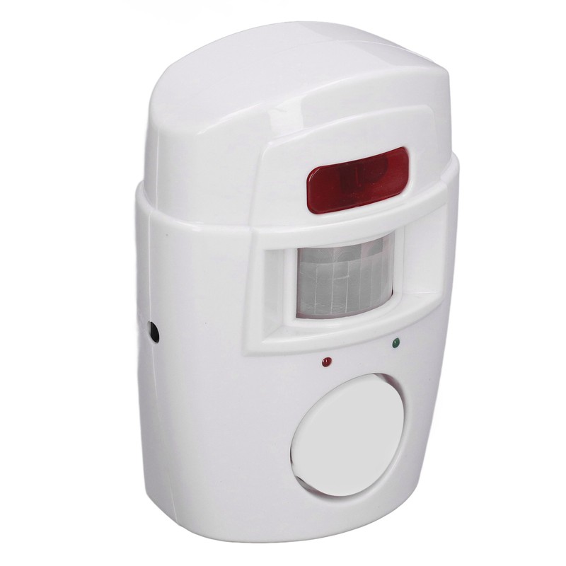 Outdoor Motion Sensor Alarm Anti Theft Remote Control Sound Light