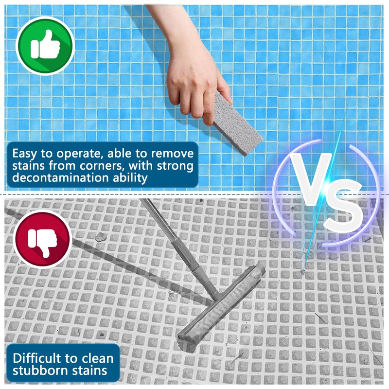Adnee 20 Pcs Pools Pumice Stone - Pool Cleaning Block