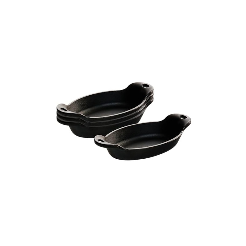 Lodge Oval Cast Iron Mini Server - Heat-Treated - Perfect