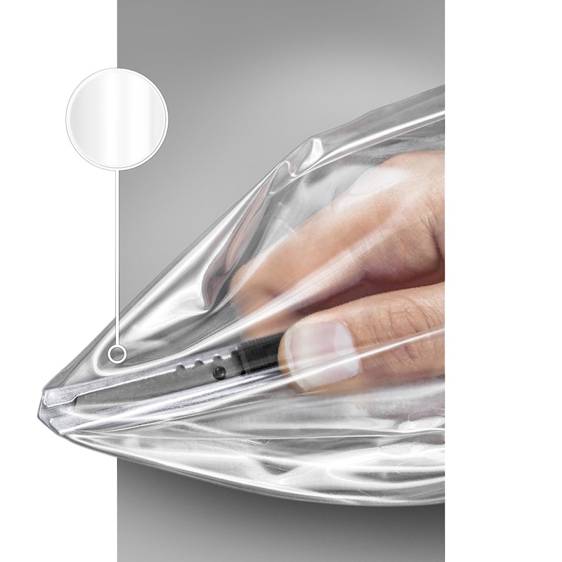 Luxshield Boot Sill Protector Film, Includes Professional Squeegee, Bumper, Scratch